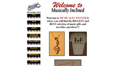 Desktop Screenshot of musicallyinclined.com
